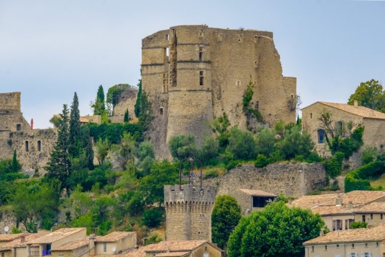 visiter Montbrun les bains - Chateau Montbrun