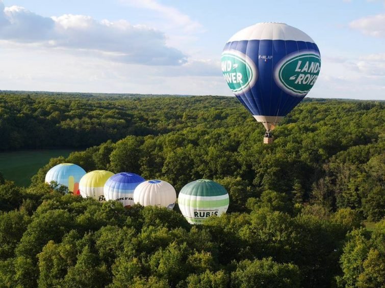 marais poitevin montgolfière